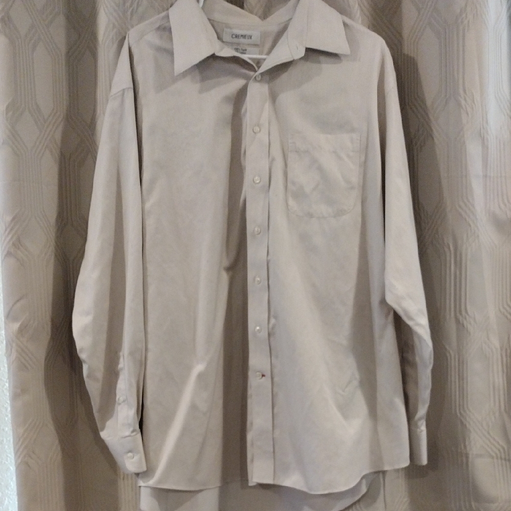 Daniel Cremieux Men's Cream Dress Shirt